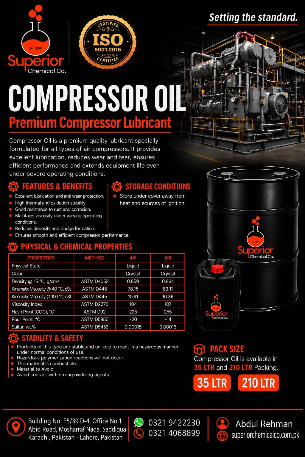 Super Compressor Oil-68